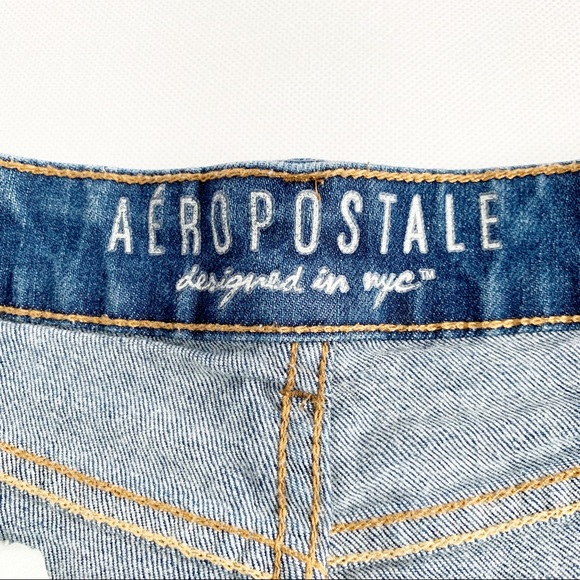 Aeropostale Denim Shorts Sz 4 - Picture 3 of 4